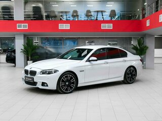 2016 BMW 5 серии 520d VI (F10/F11/F07) Рестайлинг, белый, 2150000 рублей, вид 1