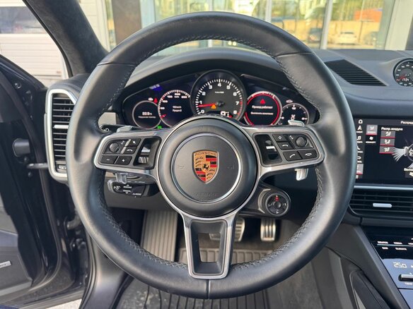 2019 Porsche Cayenne III, синий, 4800000 рублей - вид 10