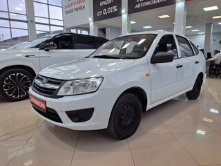 2015 Lada (ВАЗ) Granta I, белый, 469000 рублей, вид 2
