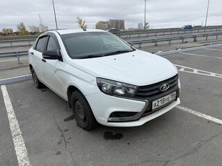2018 Lada (ВАЗ) Vesta I, белый, 799000 рублей, вид 2