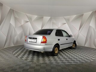 2007 Hyundai Accent ТагАЗ II, серебристый, 345000 рублей, вид 2