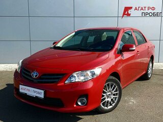 2010 Toyota Corolla AMT X (E140, E150), красный, 1360000 рублей, вид 1