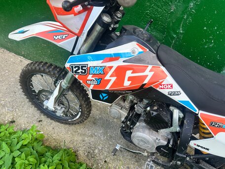 2022 YCF Bigy 125MX, белый, 80000 рублей, вид 2