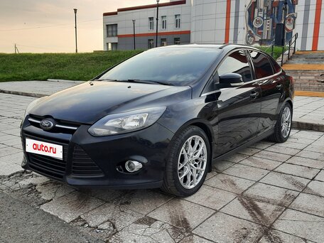 2012 Ford Focus III, чёрный, 950000 рублей, вид 1