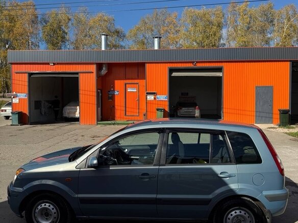 2008 Ford Fusion I Рестайлинг, голубой, 550000 рублей - вид 6