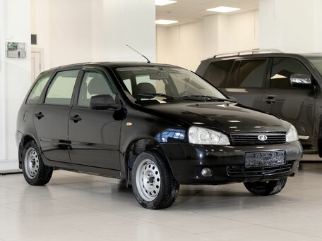 2013 Lada (ВАЗ) Kalina I, чёрный, 450000 рублей, вид 1