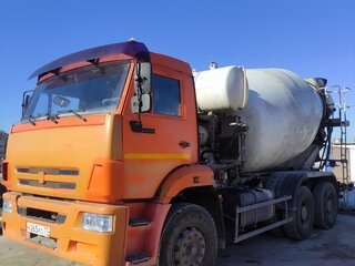 2012 КамАЗ Автобетоносмеситель, оранжевый, 2000000 рублей, вид 5