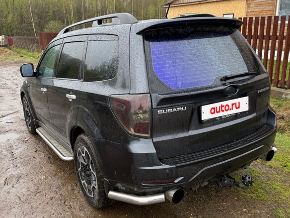 2008 Subaru Forester III, серый, 1200000 рублей - вид 4