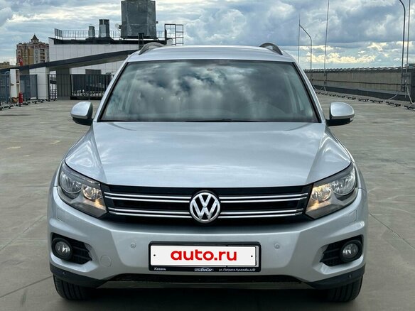 2013 Volkswagen Tiguan I Рестайлинг, серебристый, 1390000 рублей - вид 7