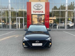 2021 Hyundai Solaris II Рестайлинг, чёрный, 1799000 рублей, вид 2