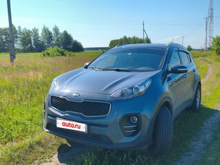 2017 Kia Sportage IV, синий, 2080000 рублей, вид 1