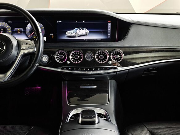 2018 Mercedes-Benz Maybach S-Класс 450 I (X222) Рестайлинг, чёрный, 4750000 рублей - вид 14