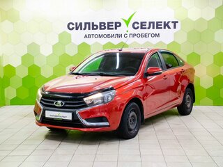 2016 Lada (ВАЗ) Vesta I, красный, 729000 рублей, вид 1
