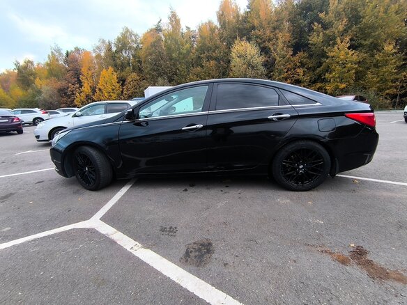2012 Hyundai Sonata VI (YF), чёрный, 1210000 рублей - вид 7