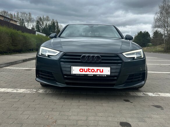 2018 Audi A4 V (B9), серый - вид 1