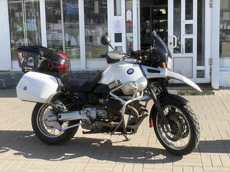 1998 BMW R 1100 GS, белый, 420000 рублей, вид 3