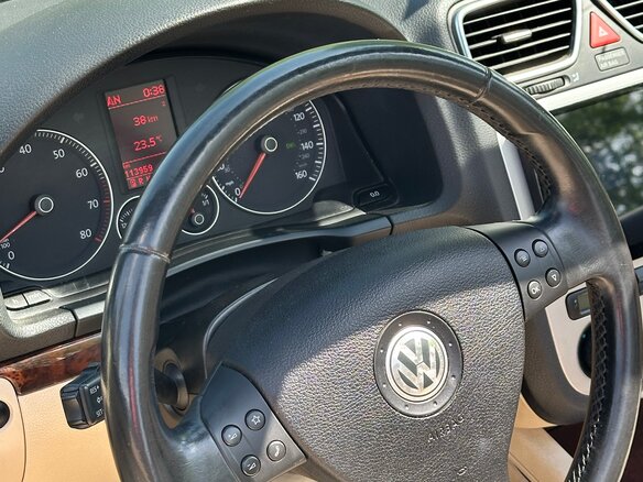2007 Volkswagen Eos I, синий, 1500000 рублей - вид 14