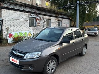 2015 Lada (ВАЗ) Granta I, коричневый, 300000 рублей, вид 1
