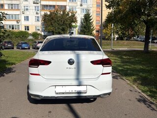 2020 Volkswagen Polo VI, белый, 1530000 рублей, вид 3