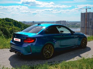 2019 BMW M2 Competition F87 Рестайлинг, синий, 6000000 рублей, вид 3