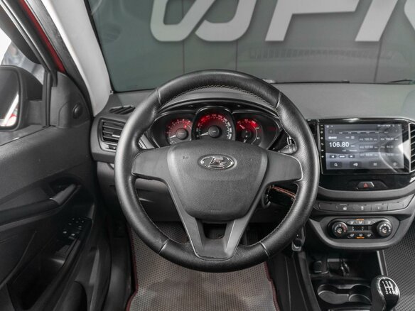 2016 Lada (ВАЗ) Vesta I, красный, 684000 рублей - вид 9