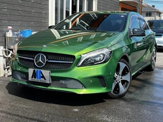 2016 Mercedes-Benz A-Класс 160 III (W176) Рестайлинг, зелёный, 1500222 рублей, вид 1