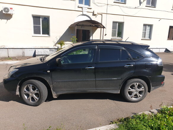 2007 Lexus RX 400h II Рестайлинг, чёрный, 1450000 рублей - вид 5