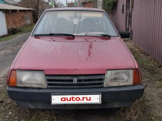 2002 Lada (ВАЗ) 2109 21093i, красный, 80000 рублей, вид 2