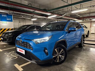 2019 Toyota RAV4 V (XA50), синий, 2550000 рублей, вид 1