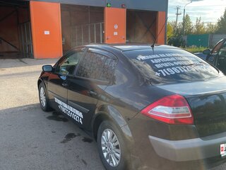 2007 Renault Megane II Рестайлинг, чёрный, 550000 рублей, вид 3