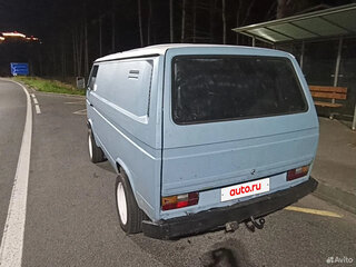 1987 Volkswagen Transporter 5-speed T3, голубой, 250000 рублей, вид 3