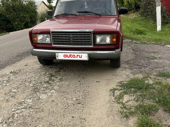 2007 Lada (ВАЗ) 2107, пурпурный, 135000 рублей