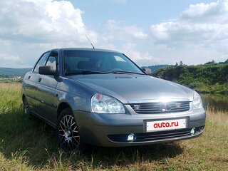 2008 Lada (ВАЗ) Priora I, серый, 240000 рублей, вид 1
