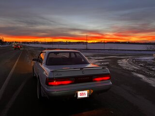 1991 Toyota Chaser IV (X80), белый, 785000 рублей, вид 2