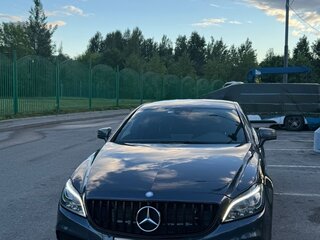2016 Mercedes-Benz CLS 400 II (C218) Рестайлинг, серый, 3150000 рублей, вид 5