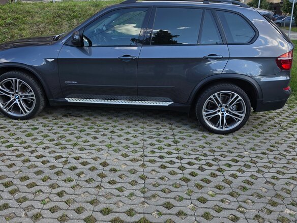 2013 BMW X5 35i II (E70) Рестайлинг, серый, 2090000 рублей - вид 6