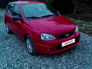 2012 Lada (ВАЗ) Kalina Sport I, красный, 480000 рублей, вид 2
