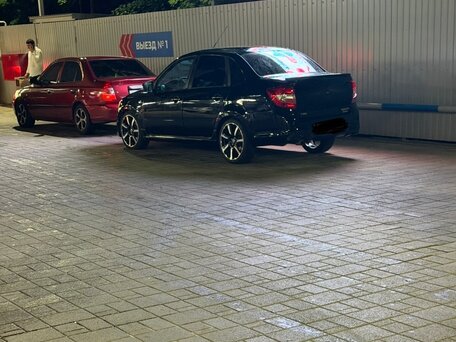 2016 Lada (ВАЗ) Granta Sport I, чёрный, 530000 рублей, вид 5