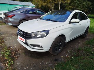 2016 Lada (ВАЗ) Vesta I, белый, 670000 рублей, вид 1