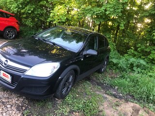 2007 Opel Astra H Рестайлинг, чёрный, 460000 рублей, вид 1