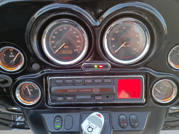 2003 Harley-Davidson Electra Glide, чёрный, 650000 рублей - вид 12