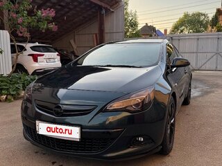 2014 Opel Astra GTC J Рестайлинг, зелёный, 700000 рублей, вид 4