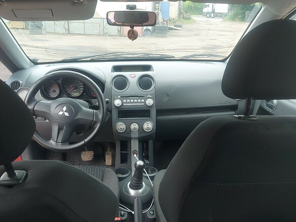 2007 Mitsubishi Colt VI (Z20/Z30), красный - вид 6