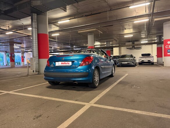 2007 Peugeot 207 I, синий, 550000 рублей - вид 5