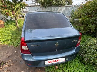 2011 Renault Logan I Рестайлинг, синий, 305000 рублей, вид 4
