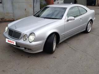 2000 Mercedes-Benz CLK-Класс 230 I (W208) Рестайлинг, серебристый, 750000 рублей, вид 1