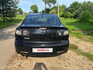 2008 Mazda 3 5-speed I (BK) Рестайлинг, чёрный, 500000 рублей, вид 4