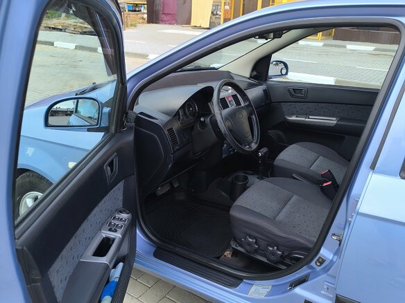 2004 Hyundai Getz I, синий, 420000 рублей - вид 5