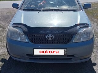 2003 Toyota Corolla IX (E120, E130), синий, 350000 рублей, вид 1