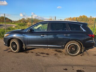 2018 Infiniti QX60 I Рестайлинг, синий, 2320000 рублей, вид 4
